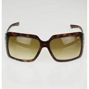 Gucci Tortoise Shell Frame Brown Gradient Tint Horsebit Sunglasses
